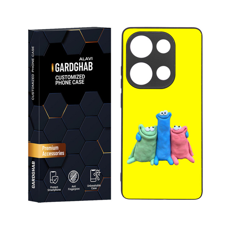 کاور گارد قاب علوی مدل دور ژله ای مناسب برای گوشی موبایل شیائومی Poco M6 Pro 4G