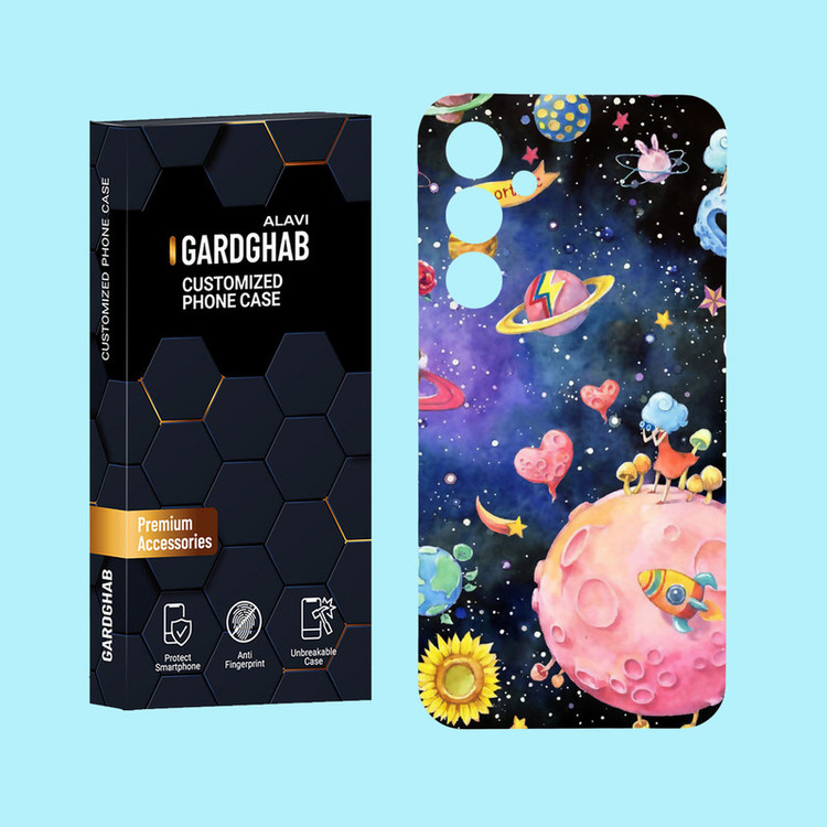 کاور گارد قاب علوی فانتزی مناسب برای گوشی موبایل سامسونگ Galaxy A55