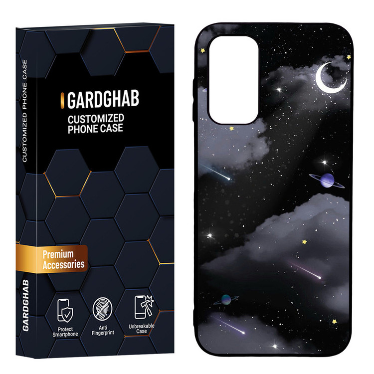 کاور گارد قاب مدل دور ژله ای هنری مناسب برای گوشی موبایل سامسونگ Galaxy A14