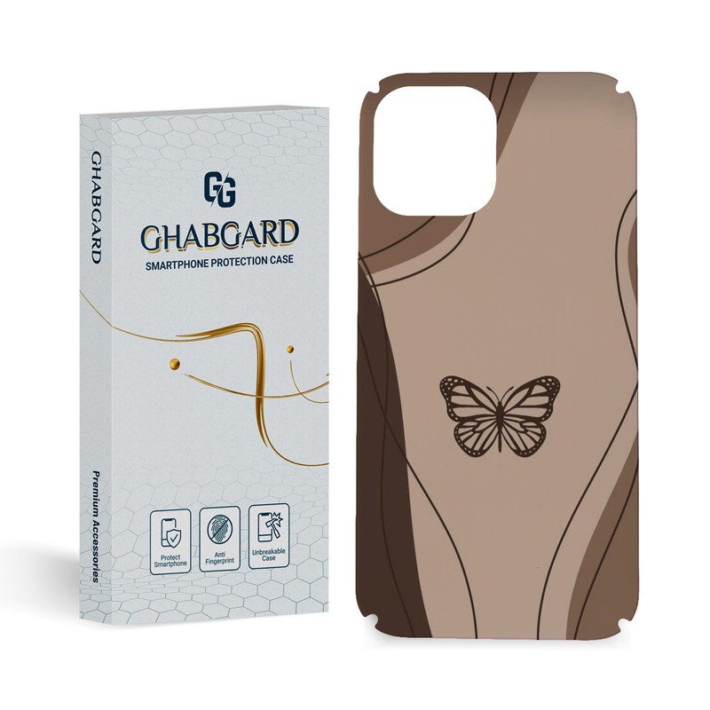 کاور قاب گارد مدل پروانه مناسب برای گوشی موبایل اپل iphone 12 promax