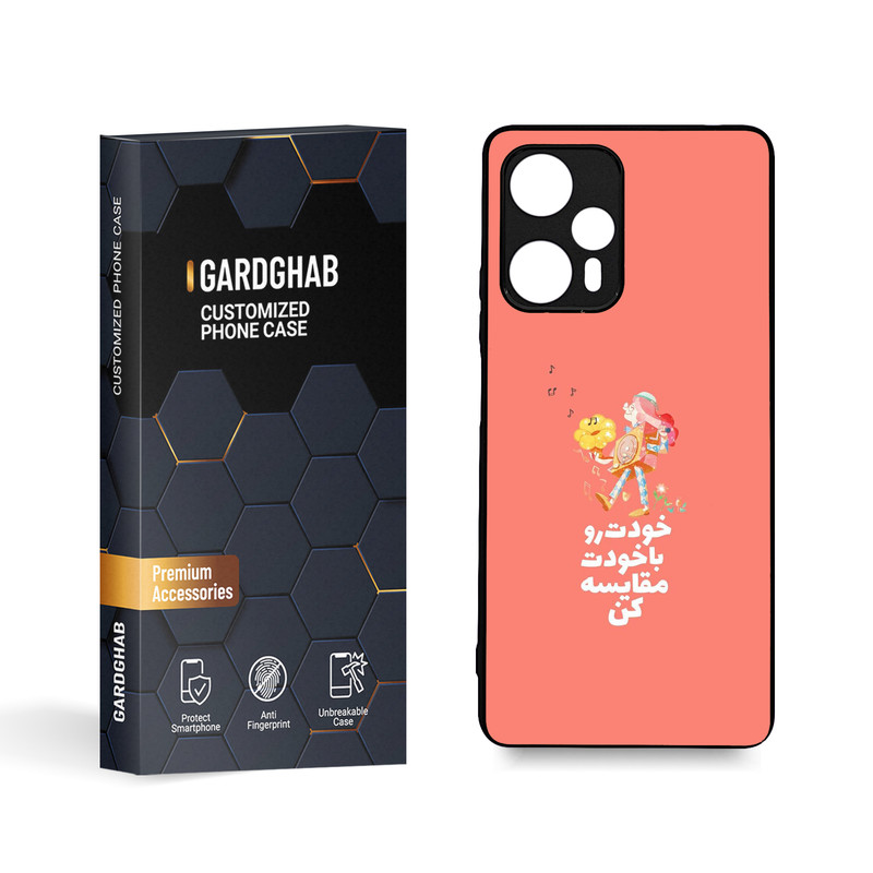 کاور گارد قاب مدل تکست مناسب برای گوشی موبایل شیائومی Redmi note 12 Turbo/Poco F5