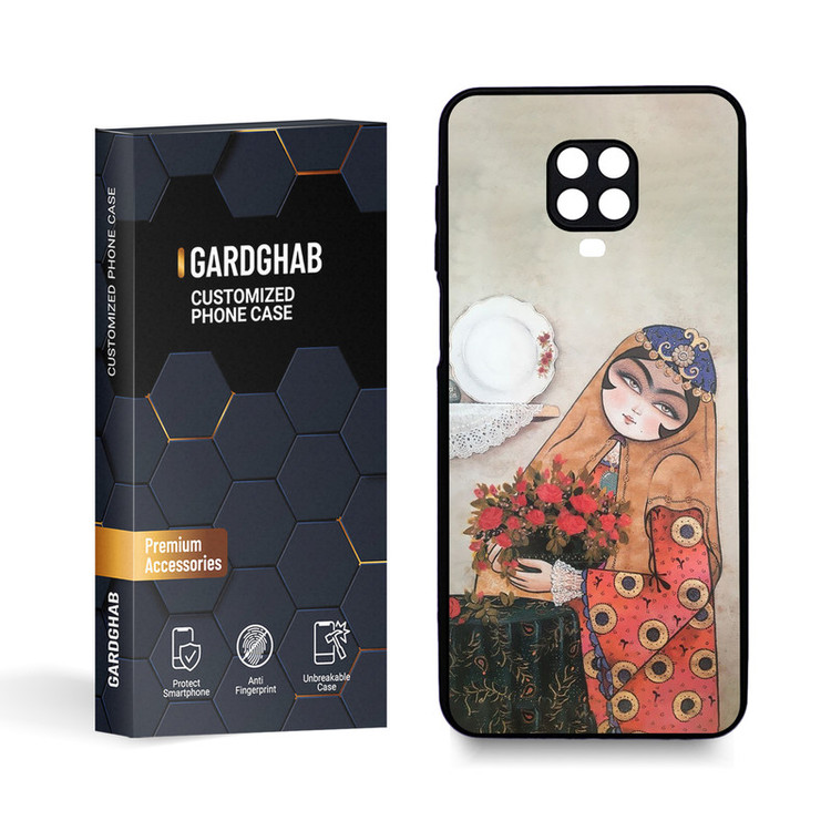 کاور گارد قاب مدل دخترانه مناسب برای گوشی موبایل شیائومی Redmi Note 9s/Note 9 Pro