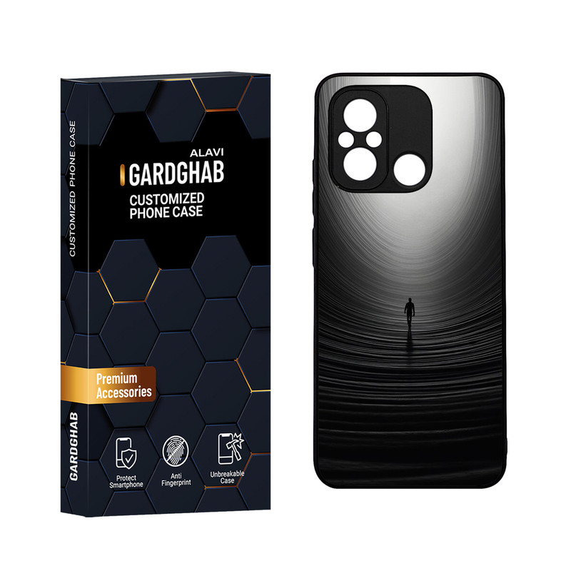کاور گارد قاب مدل دورژله ای پسرانه مناسب برای گوشی موبایل شیائومی Poco C55 / Redmi 12c