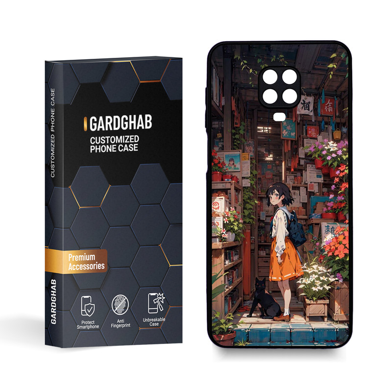 کاور گارد قاب مدل دخترانه مناسب برای گوشی موبایل شیائومی Redmi Note 9s/Note 9 Pro