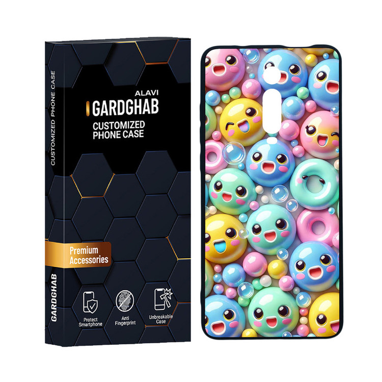 کاور گارد قاب علوی مدل دورژله ای کارتنی و انیمه مناسب برای گوشی موبایل شیائومی Redmi K20 Pro