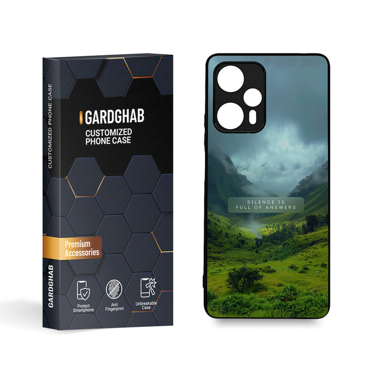 کاور گارد قاب مدل تکست مناسب برای گوشی موبایل شیائومی Redmi note 12 Turbo/Poco F5