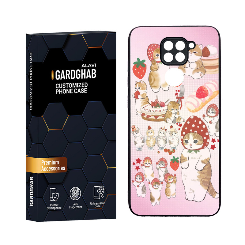 کاور گارد قاب مدل دورژله ای فانتزی مناسب برای گوشی موبایل شیائومی Redmi Note 9