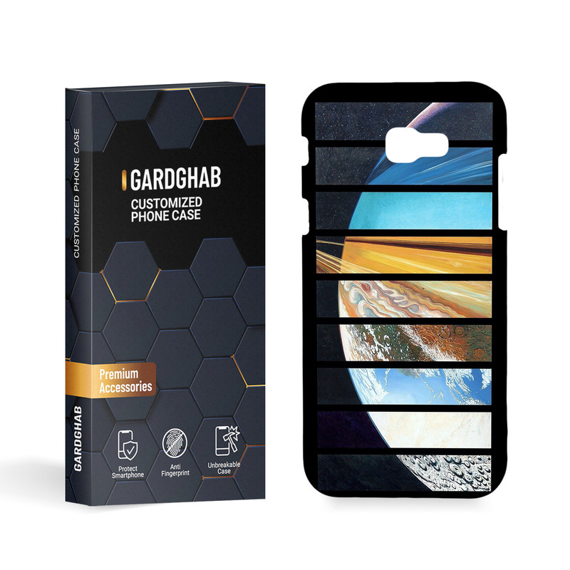 کاور گارد قاب مدل کهکشان مناسب برای گوشی موبایل سامسونگ Galaxy A7 2017 / A720