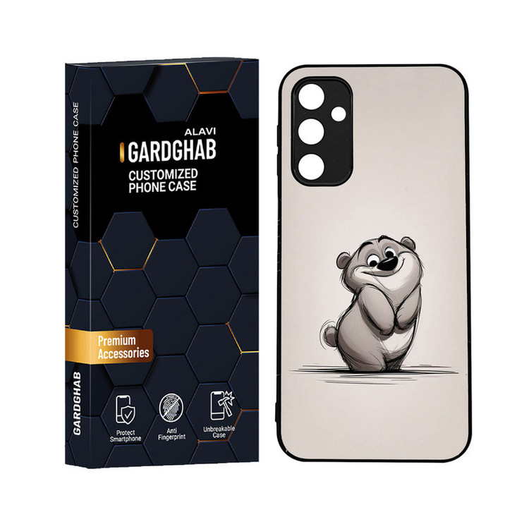 کاور گارد قاب علوی مدل دورژله ای کارتنی و انیمه مناسب برای گوشی موبایل سامسونگ Galaxy A24