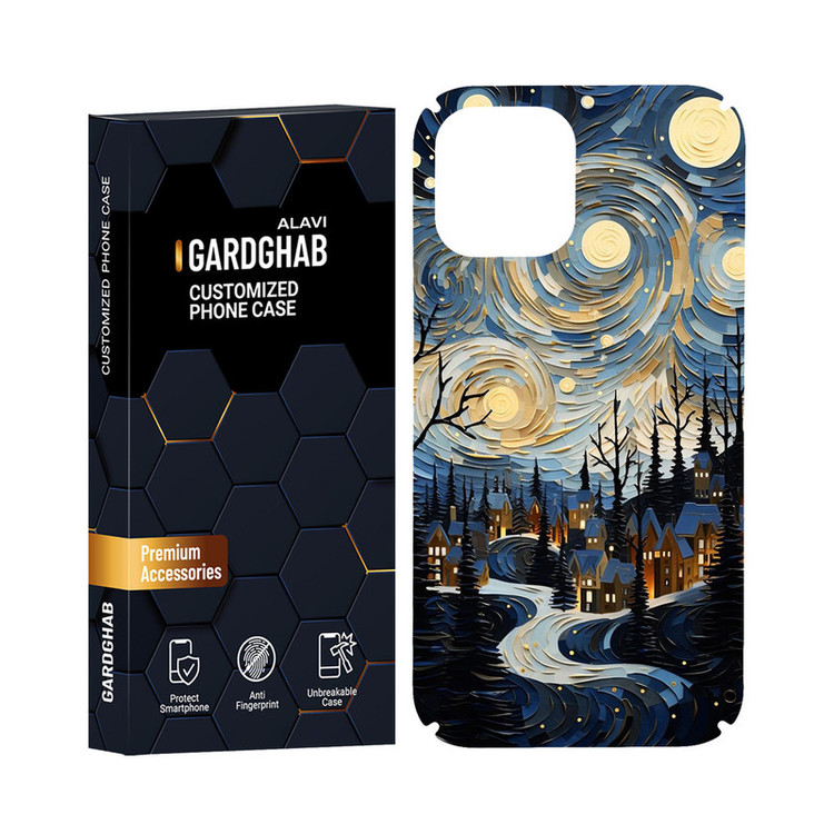 کاور گارد قاب مدل هنری مناسب برای گوشی موبایل اپل iPhone 12 Pro Max