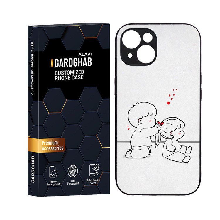 کاور گارد قاب علوی مدل دورژله فانتزی مناسب برای گوشی موبایل اپل iPhone 14