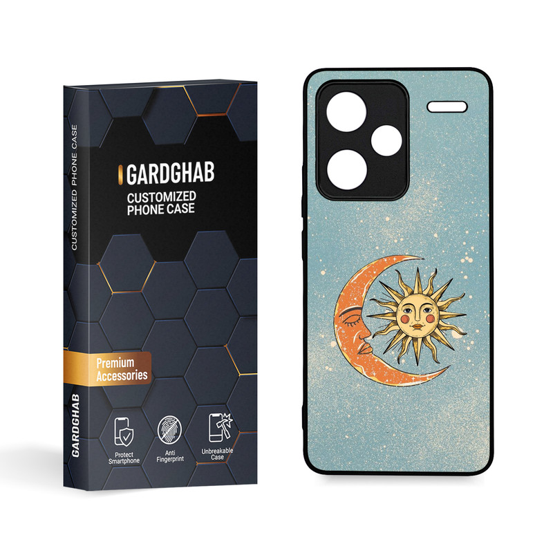 کاور گارد قاب مدل هنری مناسب برای گوشی موبایل شیائومی Redmi Note 13 Pro Plus 5G