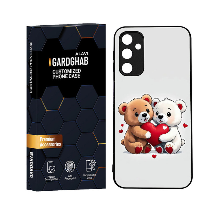 کاور گارد قاب علوی مدل دورژله ای فانتزی مناسب برای گوشی موبایل سامسونگ Galaxy A24