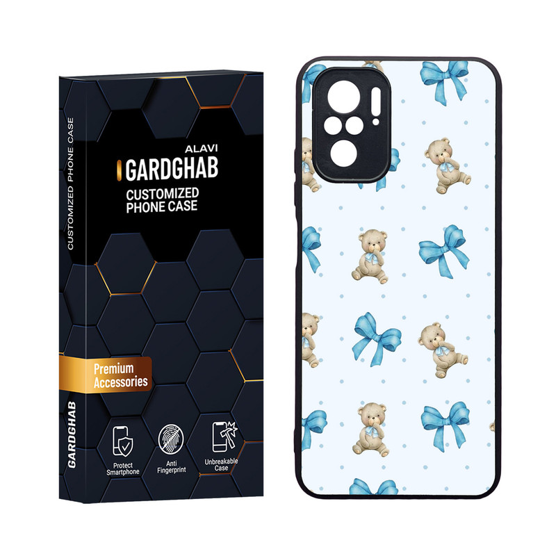 کاور گارد قاب مدل دورژله ای فانتزی مناسب برای گوشی موبایل شیائومی Redmi Note 10 4G / Note 10s / Poco M5s