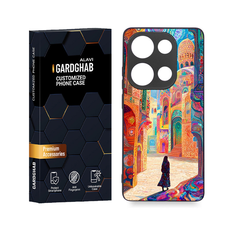 کاور گارد قاب علوی مدل دور ژله ای مناسب برای گوشی موبایل شیائومی Poco M6 Pro 4G