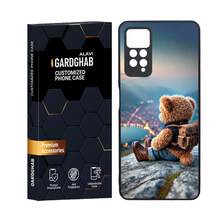 کاور گارد قاب علوی مدل دورژله ای کارتنی و انیمه مناسب برای گوشی موبایل شیائومی Redmi Note 12 Pro 4G