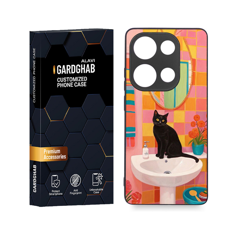 کاور گارد قاب علوی مدل دور ژله ای مناسب برای گوشی موبایل شیائومی Poco M6 Pro 4G