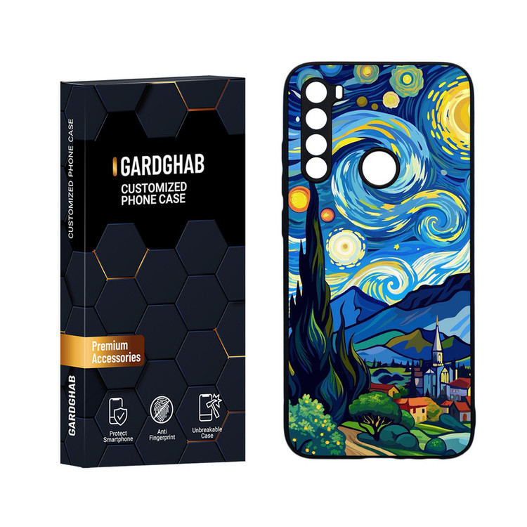 کاور گارد قاب مدل هنری مناسب برای گوشی موبایل شیائومی Redmi Note8
