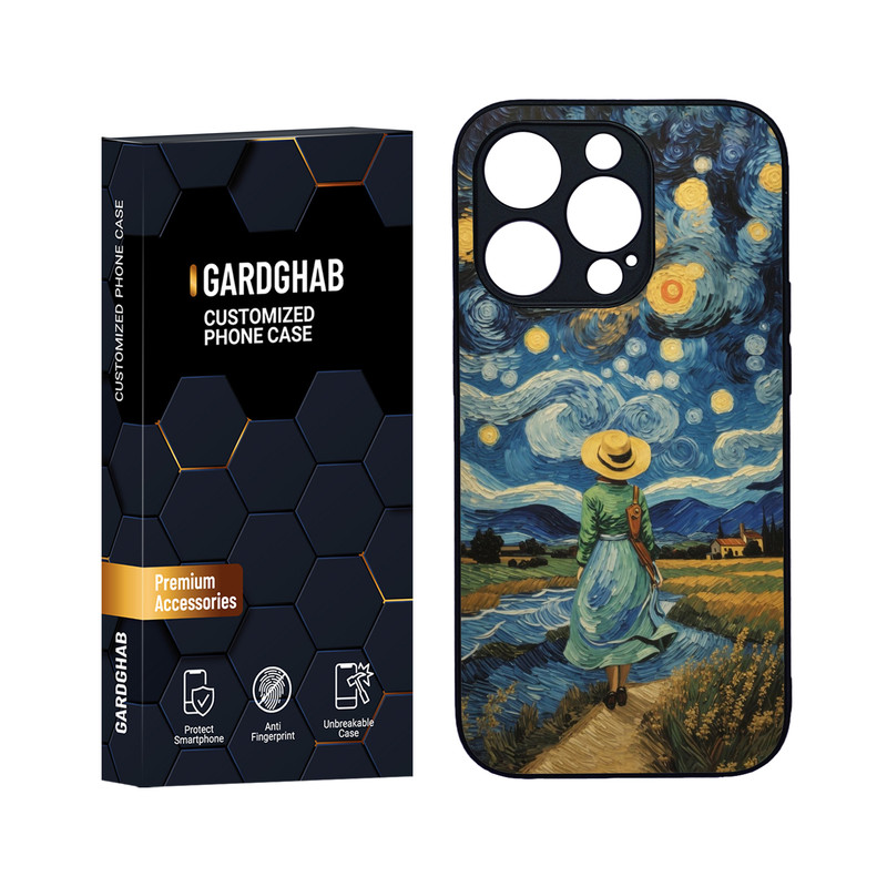 کاور گارد قاب مدل هنری مناسب برای گوشی موبایل اپل iPhone 14 Pro