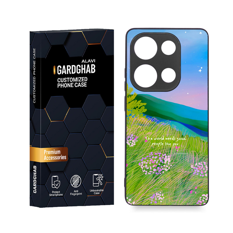 کاور گارد قاب علوی مدل دور ژله ای مناسب برای گوشی موبایل شیائومی Poco M6 Pro 4G