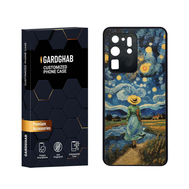 کاور گارد قاب مدل هنری مناسب برای گوشی موبایل سامسونگ Galaxy S20 Ultra