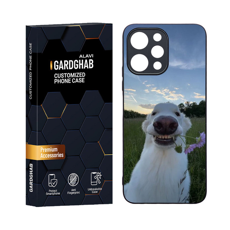 کاور گارد قاب علوی مدل دورژله ای حیوانات مناسب برای گوشی موبایل شیائومی Poco M6 pro 5G