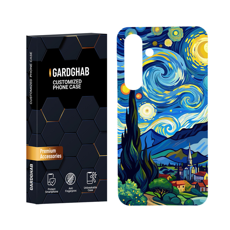 کاور گارد قاب مدل هنری مناسب برای گوشی موبایل سامسونگ Galaxy S24 Plus