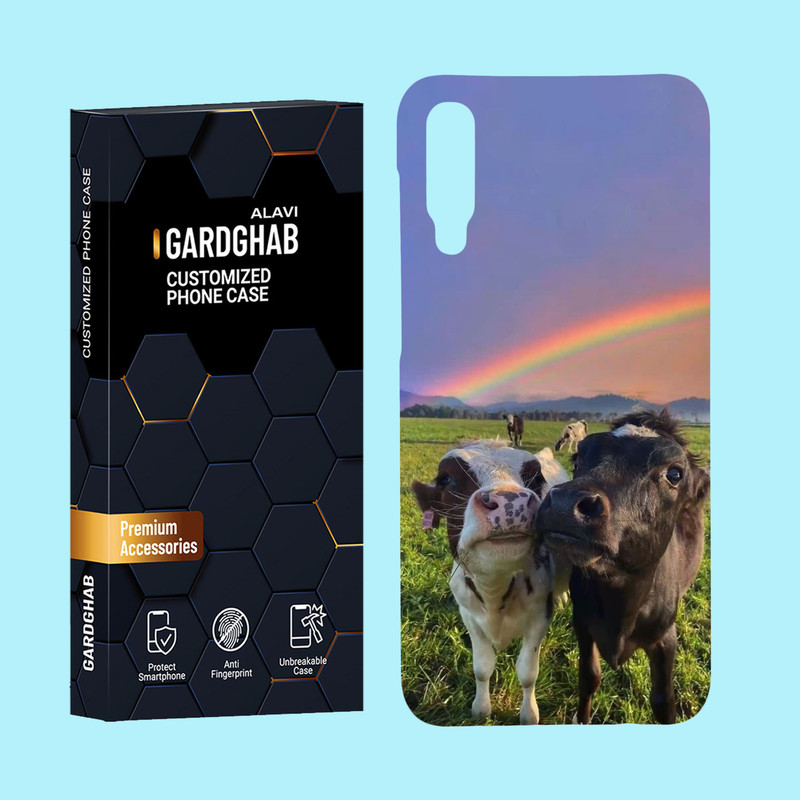 کاور گارد قاب علوی مدل حیوانات مناسب برای گوشی موبایل سامسونگ Galaxy A50 / A50s / A30s