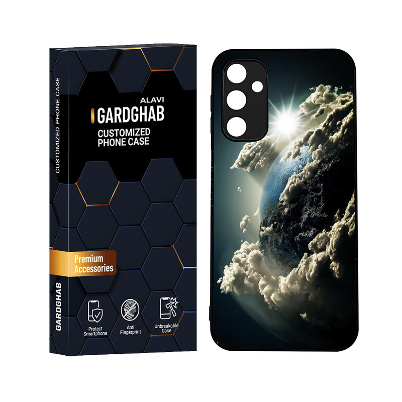 کاور گارد قاب علوی مدل دورژله ای کهکشان مناسب برای گوشی موبایل سامسونگ Galaxy A24