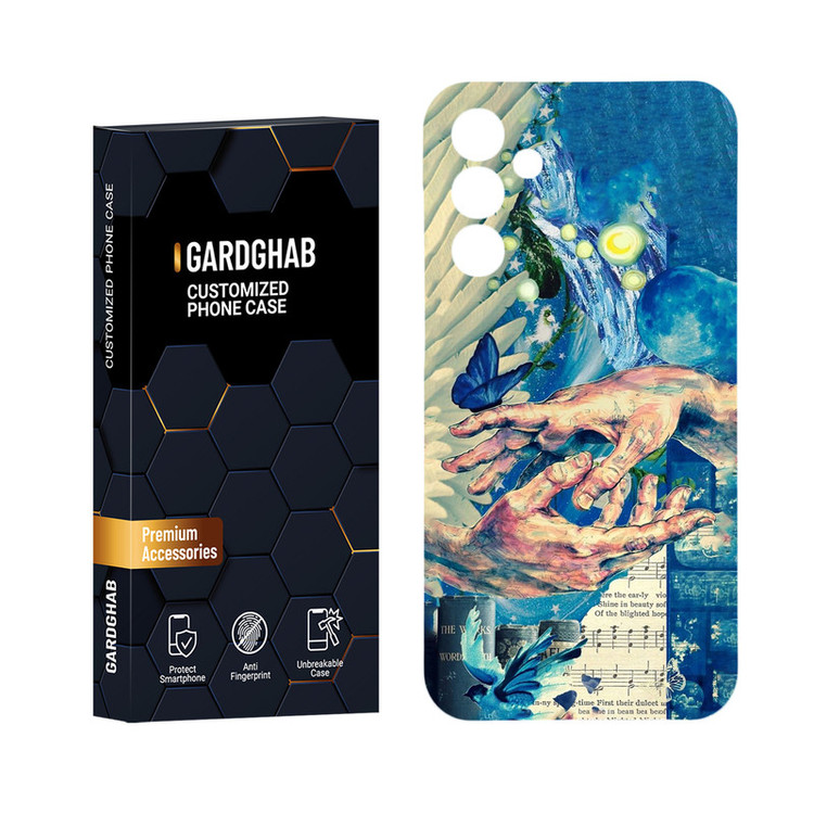 کاور گارد قاب مدل هنری مناسب برای گوشی موبایل سامسونگ Galaxy F15 5G / M15 5G