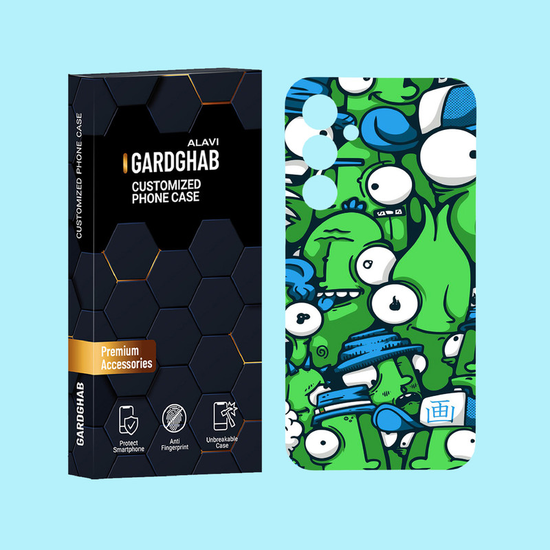 کاور گارد قاب علوی مدل فانتزی مناسب برای گوشی موبایل سامسونگ Galaxy A55