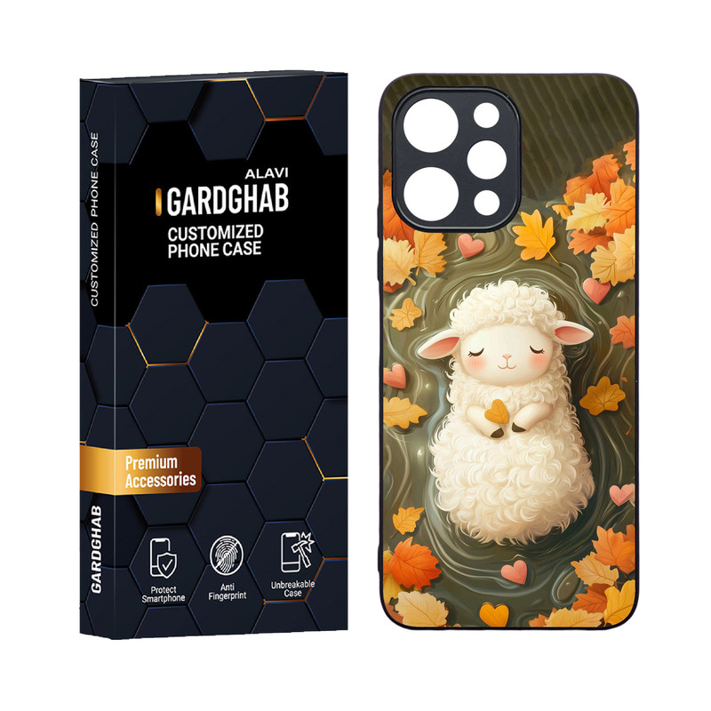 کاور گارد قاب علوی مدل دورژله ای کارتنی و انیمه مناسب برای گوشی موبایل شیائومی Redmi 12 4G / 12 5G