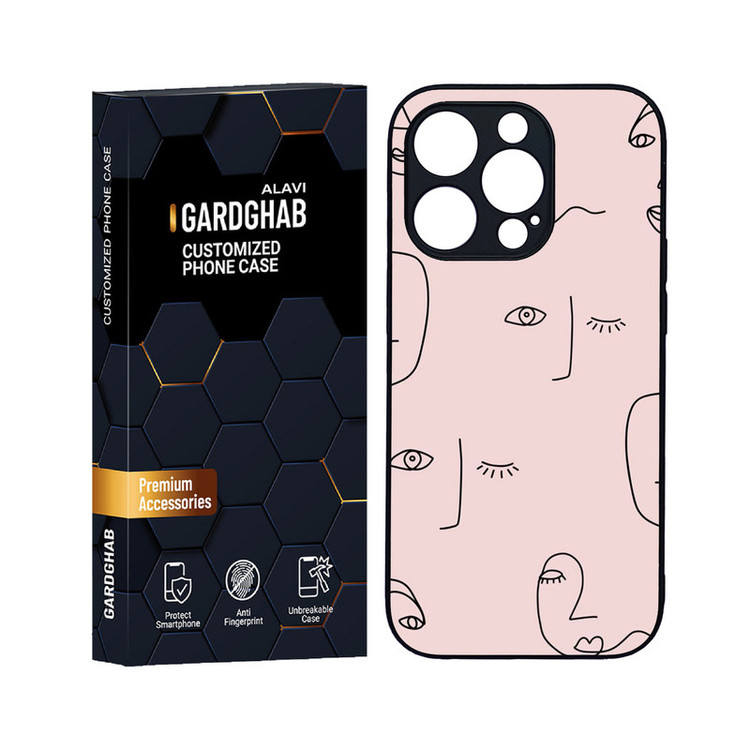کاور گارد قاب علوی مدل دورژله ای ساده و مینیمال مناسب برای گوشی موبایل اپل iPhone 14 Pro