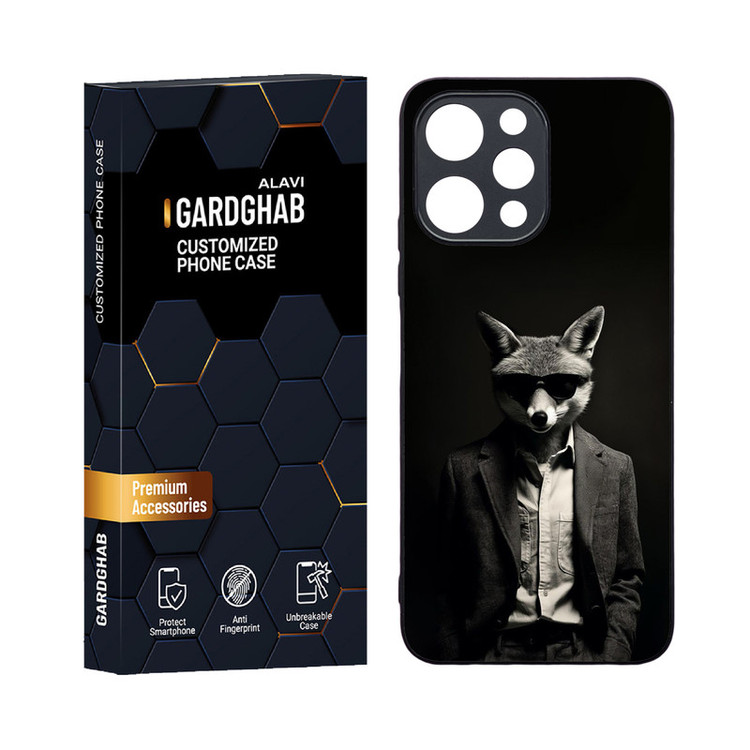 کاور گارد قاب علوی مدل دورژله ای کارتنی و انیمه مناسب برای گوشی موبایل شیائومی Poco M6 pro 5G