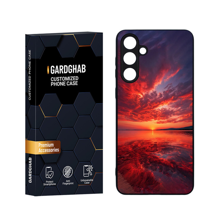 کاور گارد قاب مدل طبیعت مناسب برای گوشی موبایل سامسونگ Galaxy M55 5G