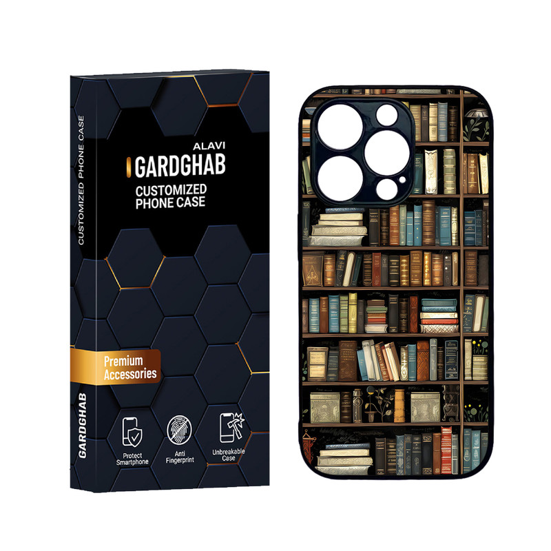 کاور گارد قاب علوی مدل دورژله ای هنری مناسب برای گوشی موبایل اپل iPhone 14 Pro Max