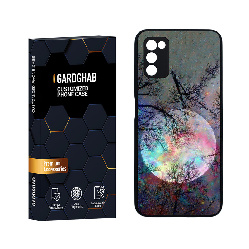 کاور گارد قاب مدل کهکشان مناسب برای گوشی موبایل سامسونگ Galaxy A03s