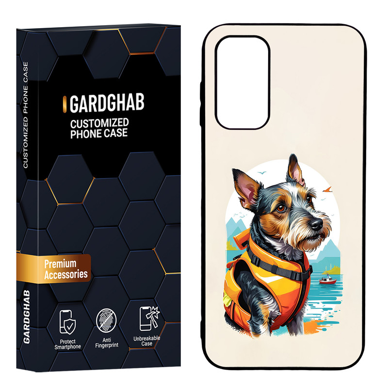کاور گارد قاب مدل دور ژله ای هنری مناسب برای گوشی موبایل سامسونگ Galaxy A14