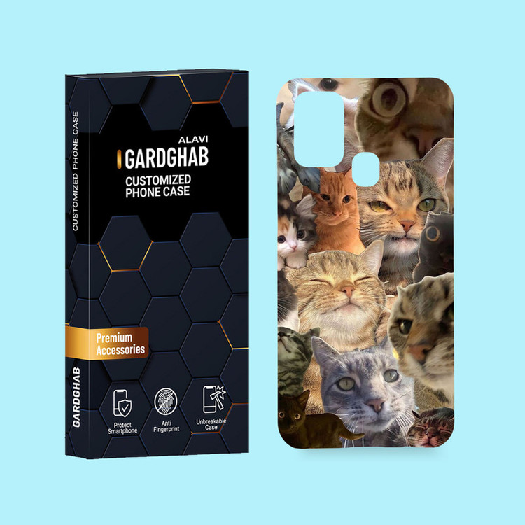 کاور گارد قاب علوی مدل حیوانات مناسب برای گوشی موبایل سامسونگ Galaxy M31