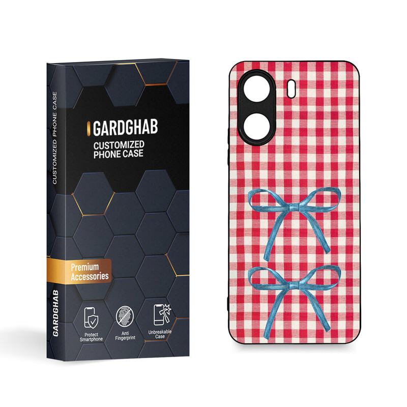 کاور گارد قاب مدل دورژله ای دخترانه مناسب برای گوشی موبایل شیائومی Poco C65 / Redmi 13c