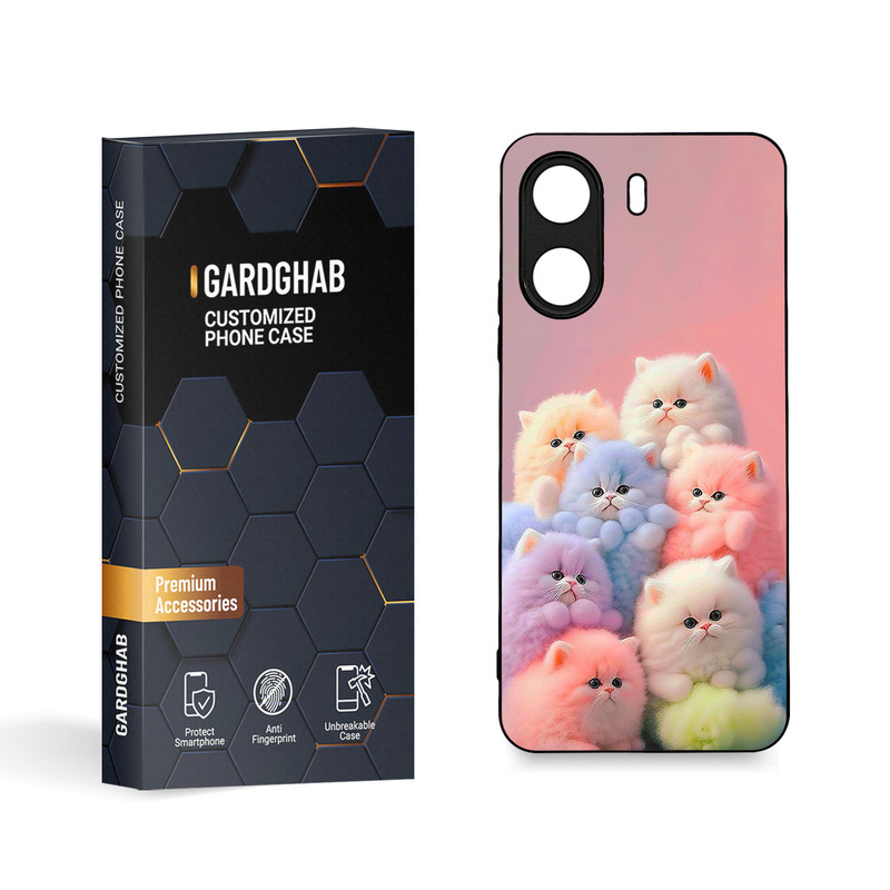 کاور گارد قاب مدل فانتزی مناسب برای گوشی موبایل شیائومی Redmi 13C 4G / Poco C65