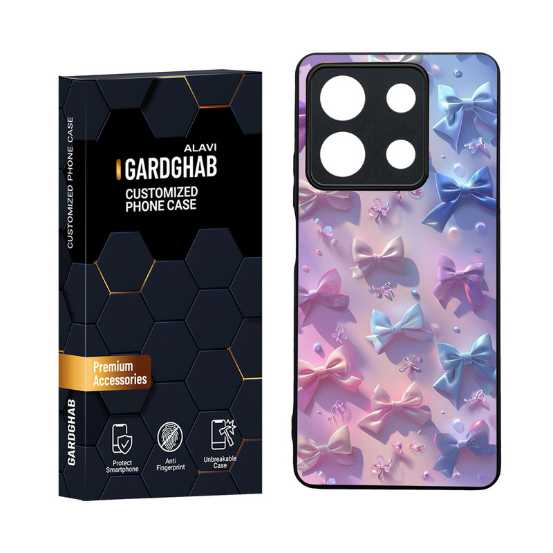 کاور گارد قاب مدل دورژله ای دخترانه مناسب برای گوشی موبایل شیائومی Redmi Note 13 5G