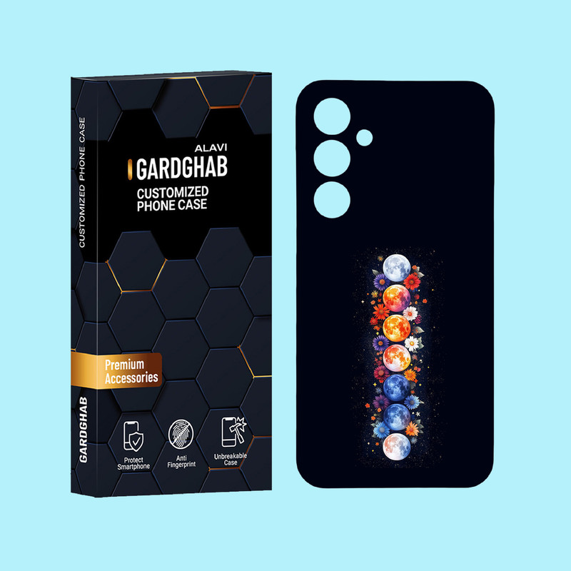 کاور گارد قاب علوی مدل هنری مناسب برای گوشی موبایل سامسونگ Galaxy A55