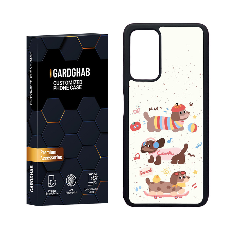 کاور گارد قاب مدل دورژله ای فانتزی مناسب برای گوشی موبایل شیائومی Poco M4 Pro 5G / Redmi Note 11S 5G