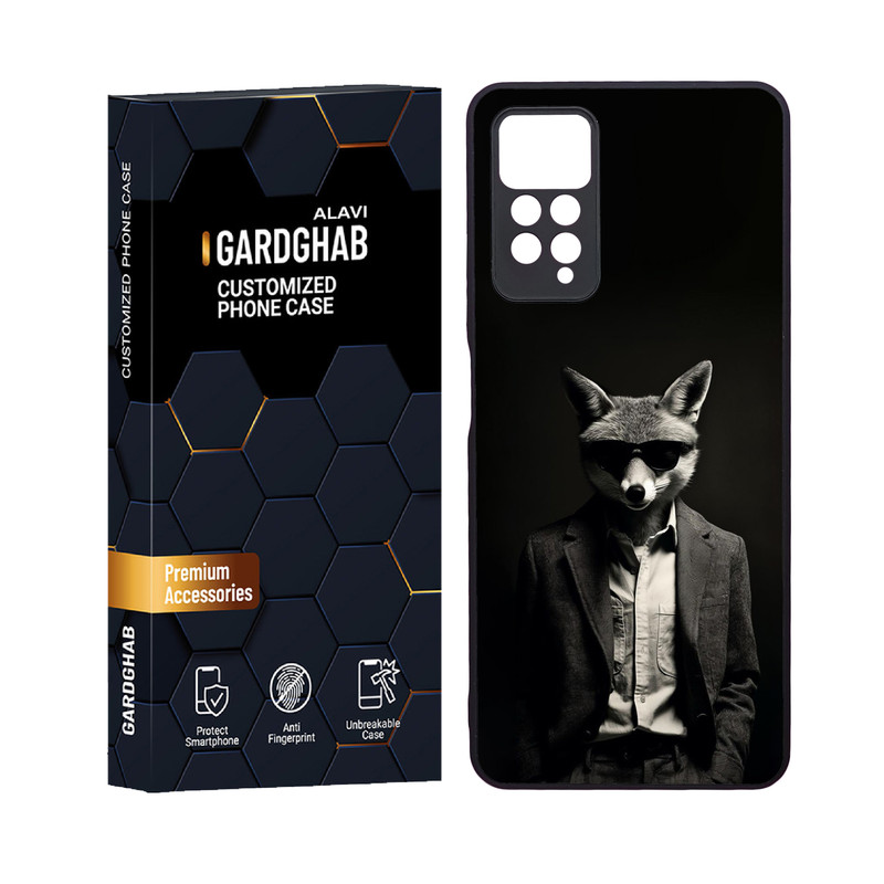کاور گارد قاب علوی مدل دورژله ای کارتنی و انیمه مناسب برای گوشی موبایل شیائومی Redmi Note 12 Pro 4G