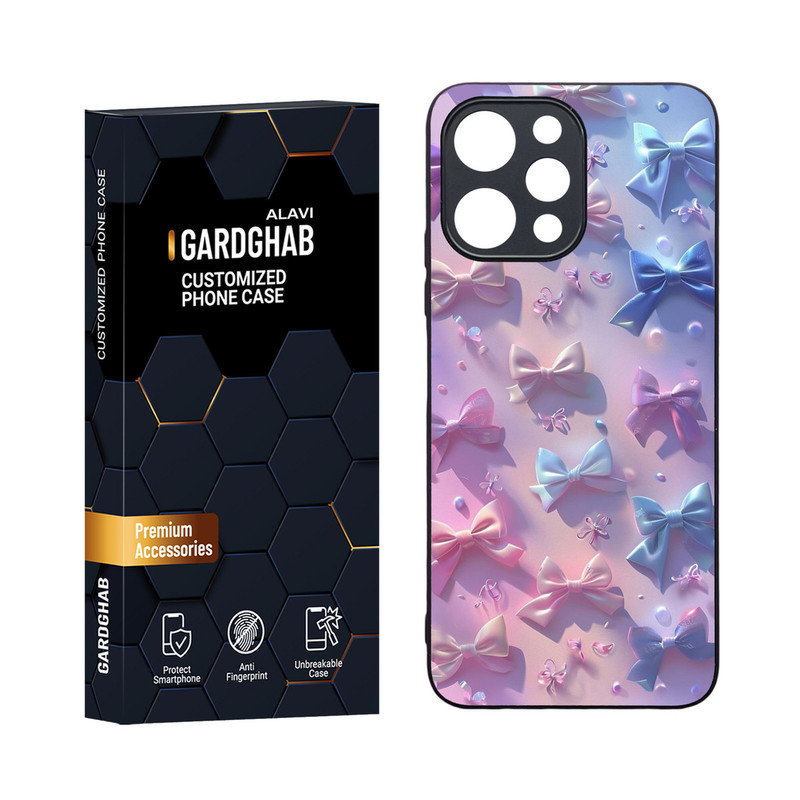 کاور گارد قاب مدل دورژله ای دخترانه مناسب برای گوشی موبایل شیائومی Redmi 12 4G / 5G