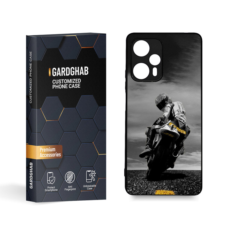 کاور گارد قاب مدل پسرانه مناسب برای گوشی موبایل شیائومی Redmi note 12 Turbo/Poco F5