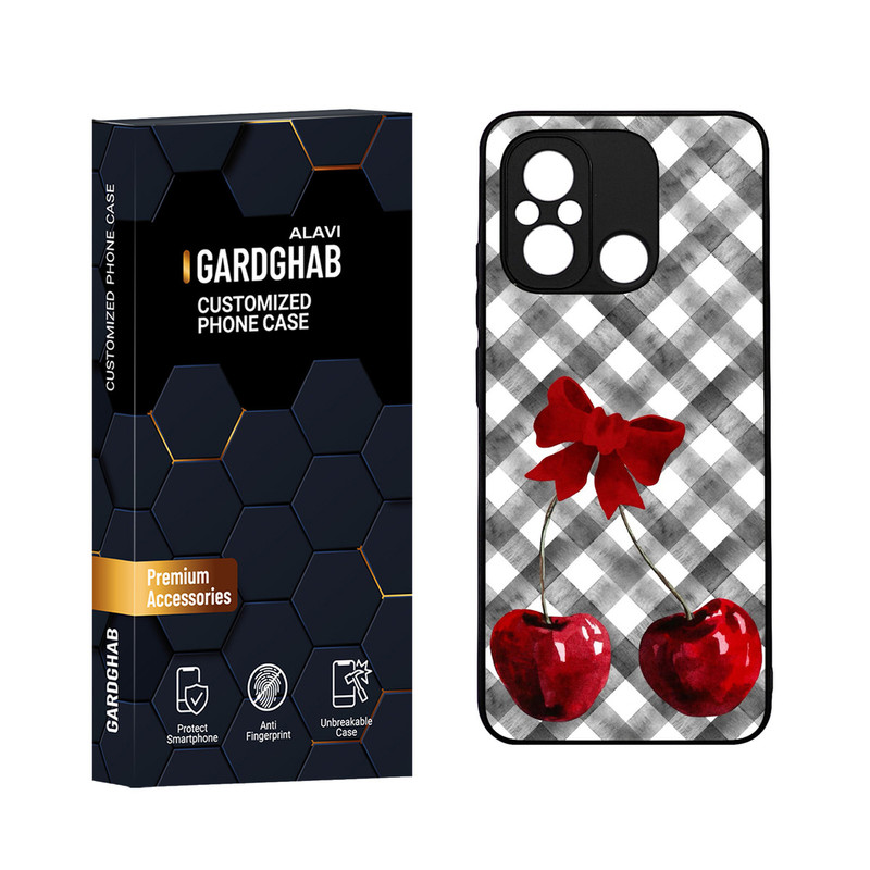 کاور گارد قاب مدل دورژله ای دخترانه مناسب برای گوشی موبایل شیائومی Poco C55 / Redmi 12c