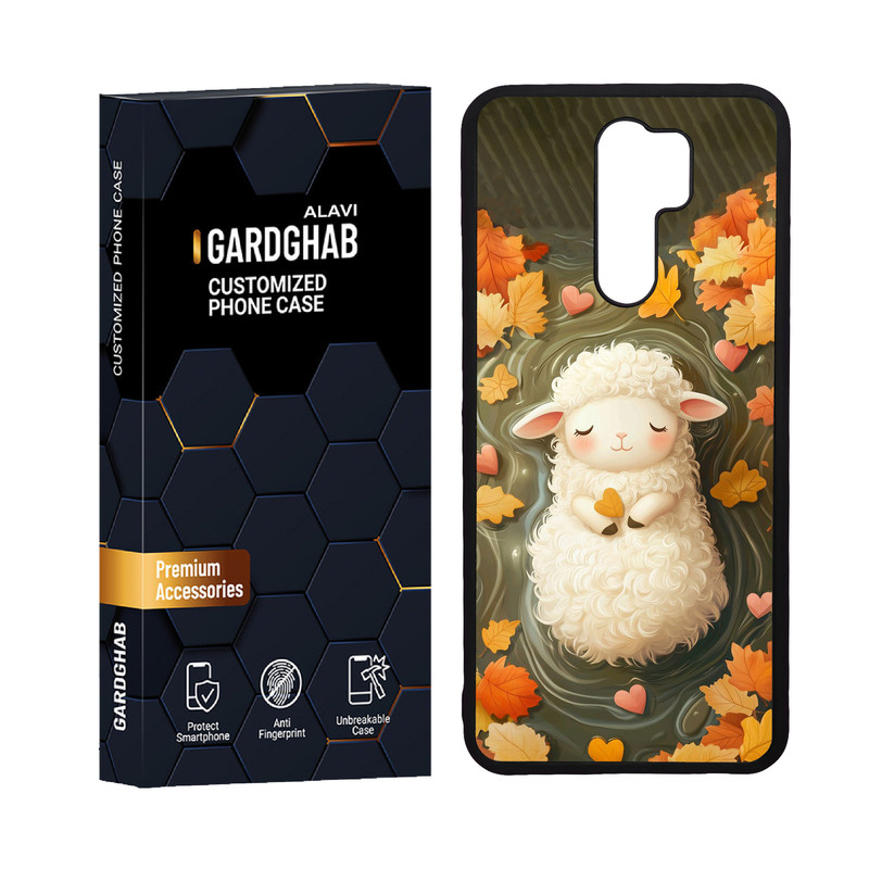 کاور گارد قاب علوی مدل دورژله ای کارتنی و انیمه مناسب برای گوشی موبایل شیائومی Redmi 9 / Redmi 9 Prime