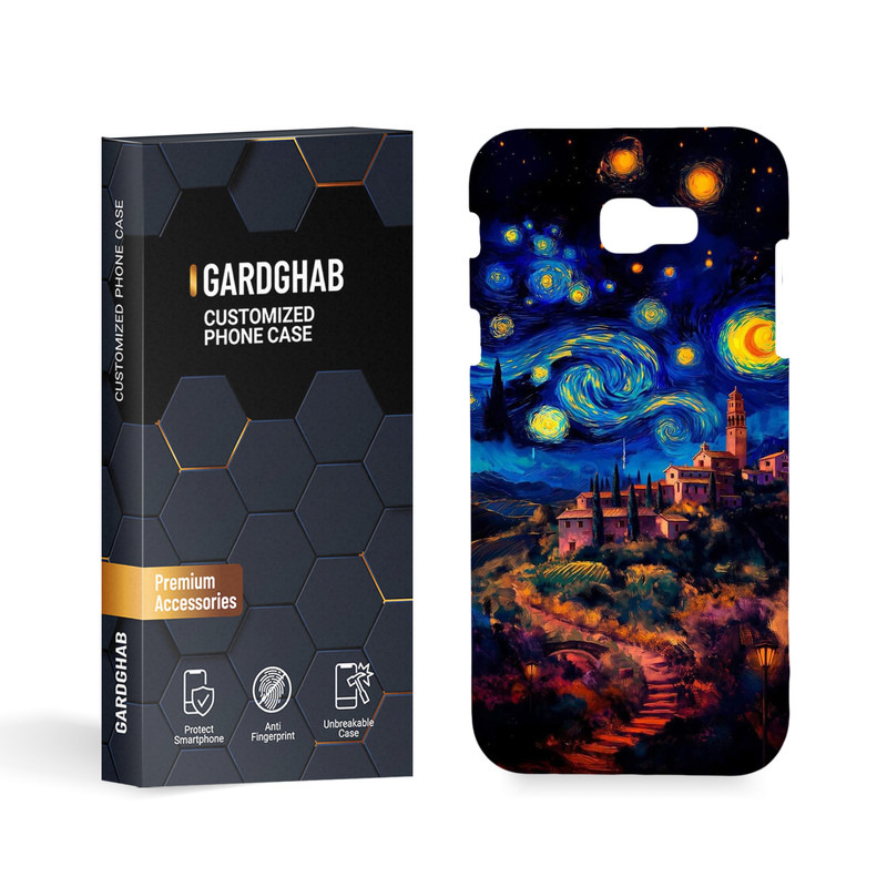 کاور گارد قاب مدل هنری مناسب برای گوشی موبایل سامسونگ Galaxy A7 2017 / A720